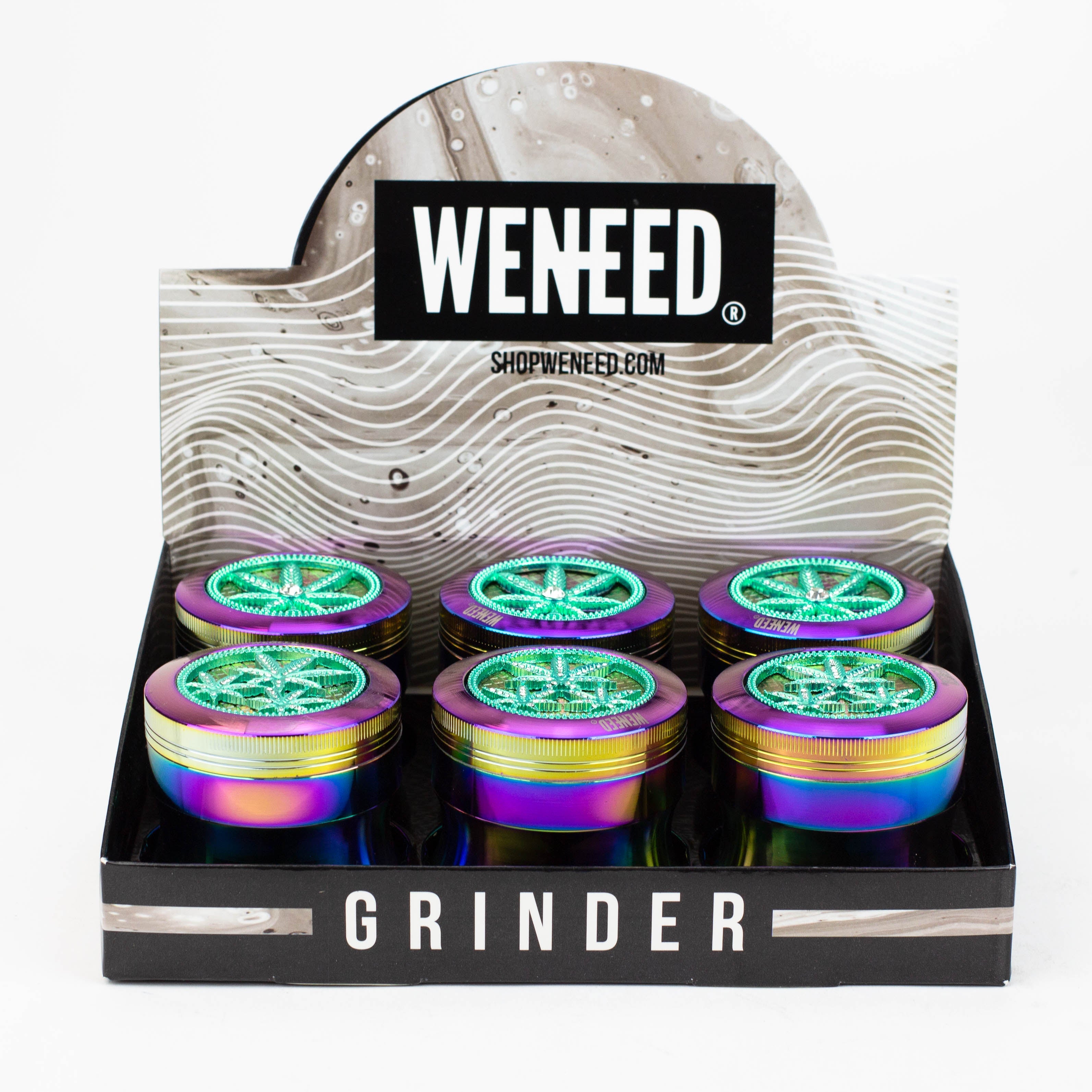 WENEED®-Tri Leaf OS Grinder 4pts 6pack_0