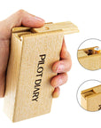Wood Dugout With Cleaning Tool - INHALCO