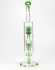 16" Infyniti Triple tree arms percolator glass bong-Gr