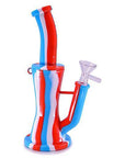 Silicone Water Pipe - Hour Glass
