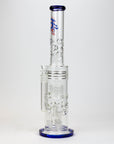 18" Water Bong Thriple Mini Showerhead Perc