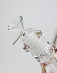 19.5" Gold leaf 9 mm glass water bong
