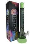 Dual Color Large Beaker Bong - INHALCO