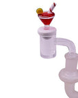 Glass Carb Cap - Martini