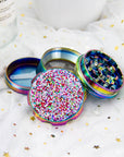 Glitter Grinder 4 Piece Herb Grinder - INHALCO