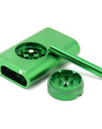 One Hitter Dugout With Grinder Green - INHALCO