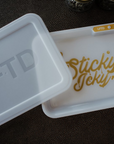 Sticky Icky Glow LED Tray with Smellproof Lid