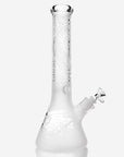 Frosted Glass Bong Beaker Base - INHALCO
