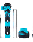 Glass Nectar Collector Straw With Silicone Cover - INHALCO