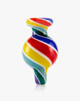 Bubble Carb Cap Multi-Color Spiral - INHALCO