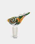 Fancy Tail Bong Bowl Orange - INHALCO