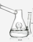 Inline to Crystal Ball Perc Sidecar Oil Rig - INHALCO