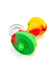 2-in-1 Silicone Bowl Carb Cap RYG - INHALCO