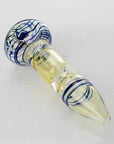 Changing colors glass hand pipe
