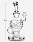 Swiss Perc Fab Egg Dab Rig - INHALCO