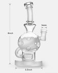 Frosted Fab Egg Dab Rig - INHALCO