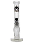 Frosted Straight Tube Bong 14" - INHALCO