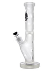 Frosted Straight Tube Bong 14" - INHALCO