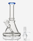 Mini Beaker Bong Can Base Blue - INHALCO