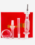 Glass Nectar Collector Dab Kit - INHALCO