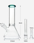 Mini Beaker Water Pipe - INHALCO