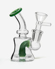 4 inches Mini Dab Rig Green - INHALCO