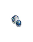 Blue Sea Glass Spoon Pipe - INHALCO