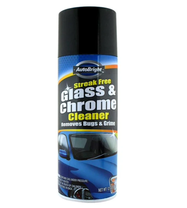 Autobright Glass & Chrome Cleaner Stash Can