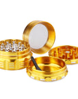 Gold Herb Grinder - INHALCO