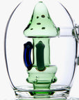 Mushroom Perc Glass Bong - INHALCO