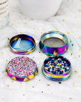 Glitter Grinder 4 Piece Herb Grinder - INHALCO