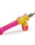 Silicone Nectar Collector Pink/Yellow - INHALCO