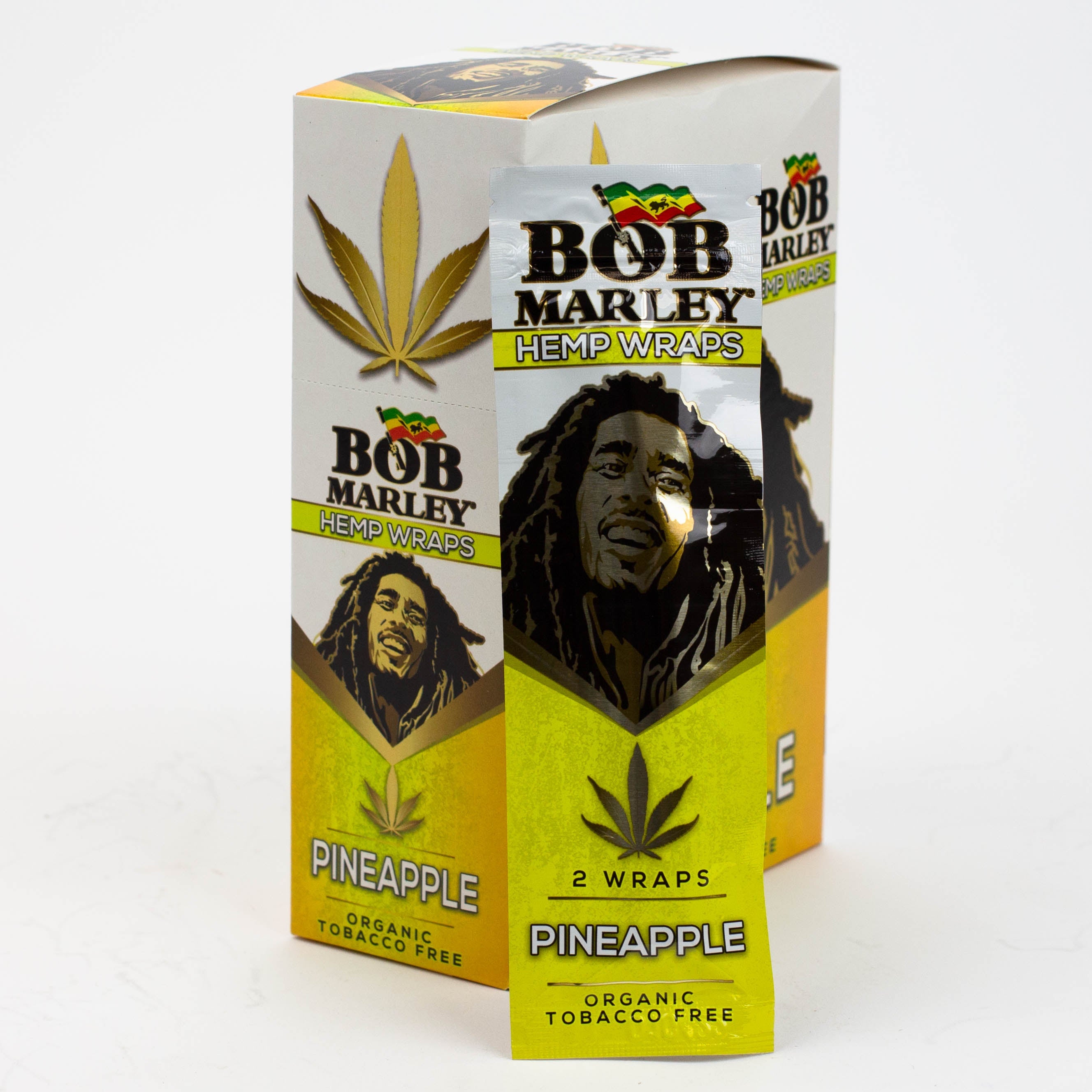 BOB Marley Hemp Wraps display Pack of 25_3