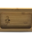 Afghan Hemp Wooden Rolling Tray - INHALCO