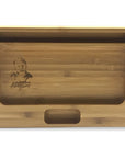 Afghan Hemp Wooden Rolling Tray - INHALCO