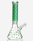 LV Pattern Beaker Bong - INHALCO