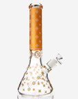 LV Pattern Beaker Bong - INHALCO