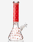 LV Pattern Beaker Bong - INHALCO