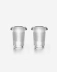 14mm to 18mm Glass Adapter 2Pcs - INHALCO