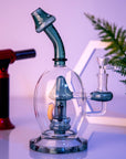 Mushroom Perc Glass Bong - INHALCO