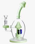 Mushroom Perc Glass Bong - INHALCO