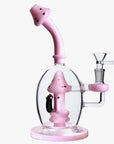 Mushroom Perc Glass Bong - INHALCO