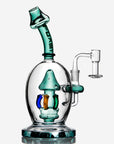 Mushroom Perc Glass Bong - INHALCO