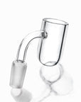 Flat Top Quartz Banger Round Bottom - INHALCO
