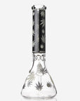Cannabis Leaf Beaker Bong - INHALCO