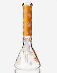 Cannabis Leaf Beaker Bong - INHALCO