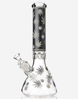 Cannabis Leaf Beaker Bong - INHALCO