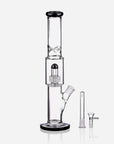 Matrix Percolator Ice Catcher Glass Tube Bong - INHALCO