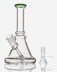 Mini Beaker Bong Can Base Green - INHALCO
