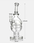 Fab Egg Dab Rig Flower Of Life Perc - INHALCO